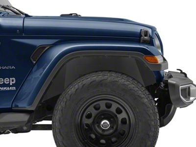 Body Armor 4x4 Front Fender Liners; Textured Black (18-25 Jeep Wrangler JL)